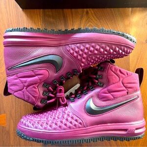 Nike Lunar Force 1 AF1 Duckboot Bordeaux/Black US 12 Mens Shoe